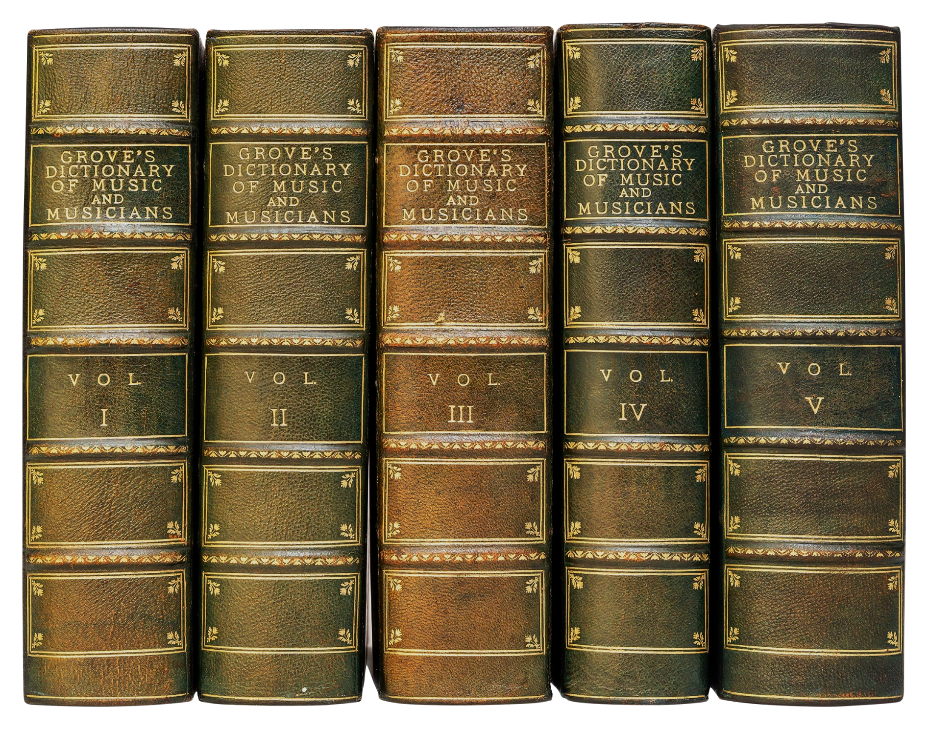 Grove's Dictionary of Music and Musicians, five-volume historical edition
